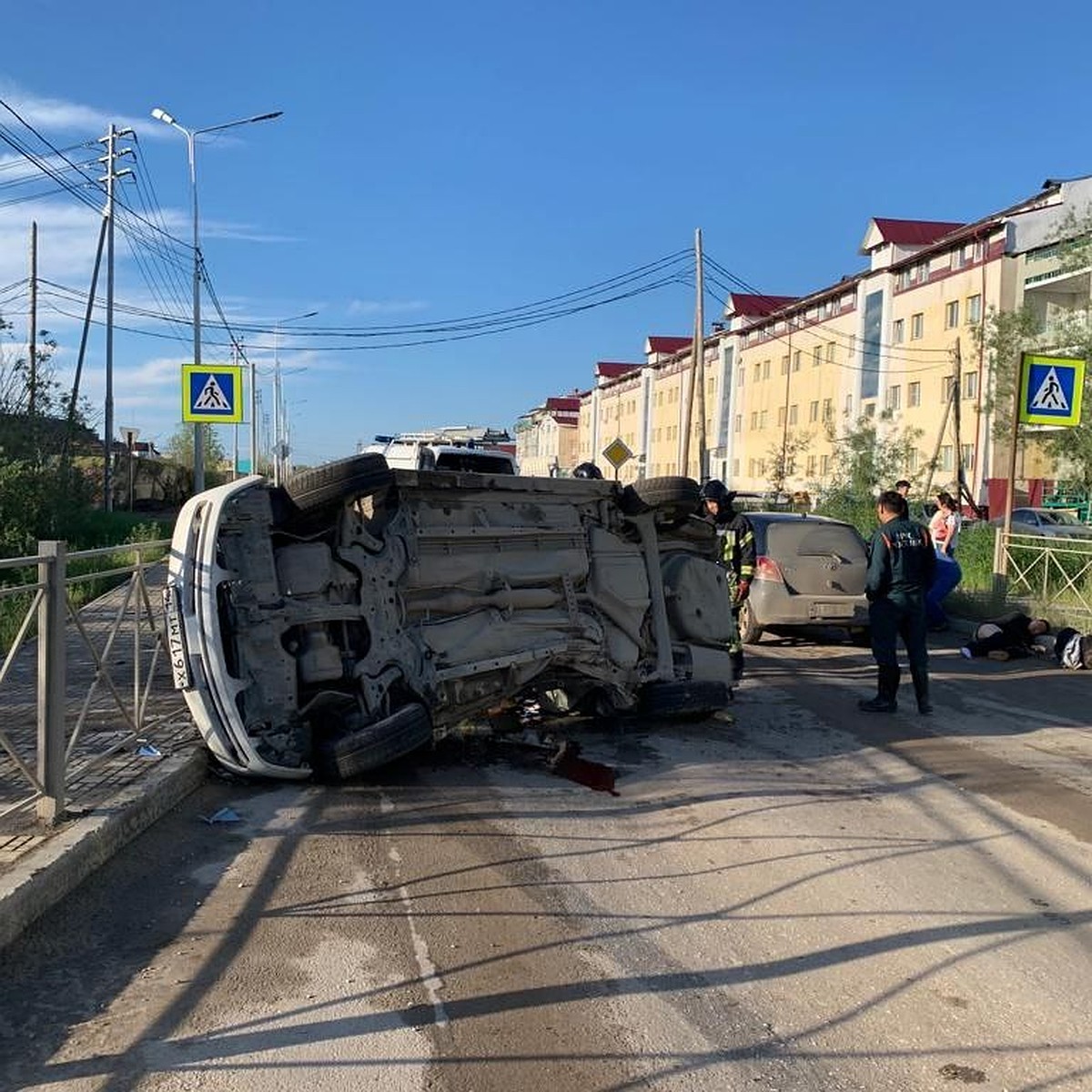 В Якутске на Красильникова произошло страшное ДТП, где пострадало пять  человек - KP.RU