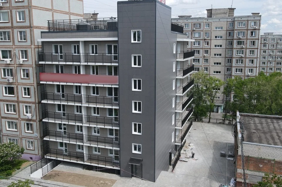 Проблемный дом на Уборевича сдан в эксплуатацию в Хабаровске Фото: минстрой Хабаровского края