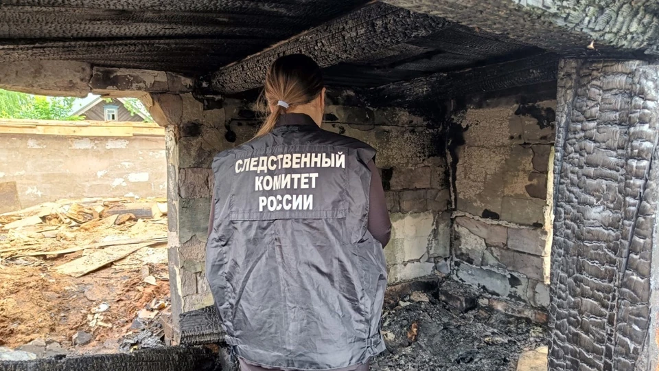 Личность погибшего при пожаре мужчины не установлена. Фото: СУ СК РФ по Удмуртии