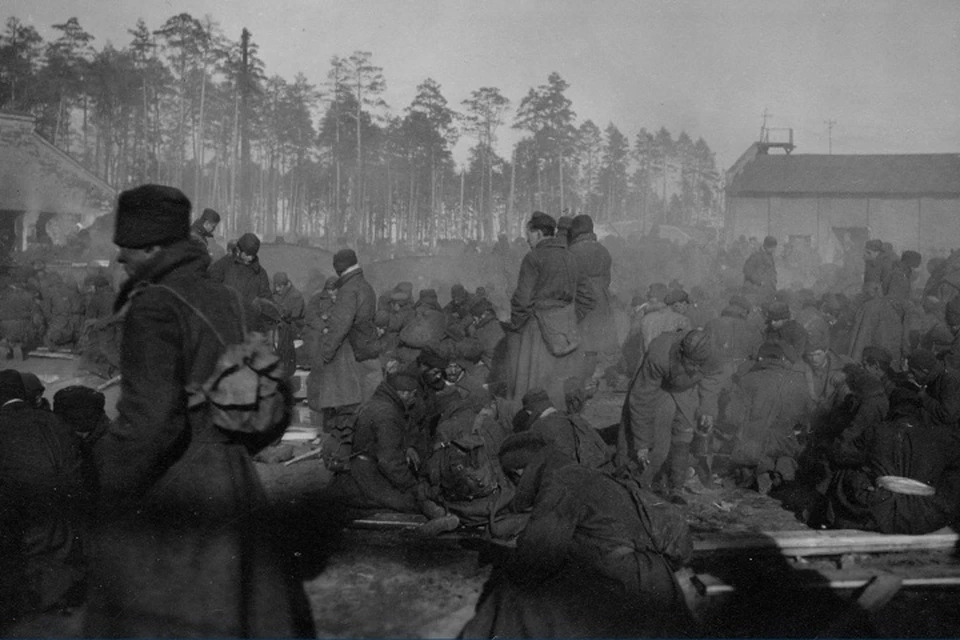 Дулаг-147. Город Брянск. Ноябрь 1941 года. Фото: из коллекции Павла Марченкова.