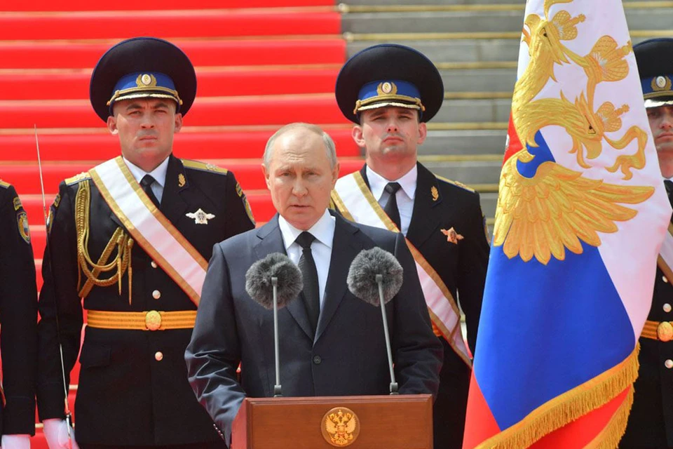 Владимир Путин обратится к силовикам, участвовавшим в подавлении мятежа в Кремле