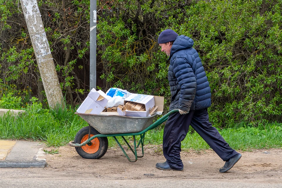 Мусор в городе