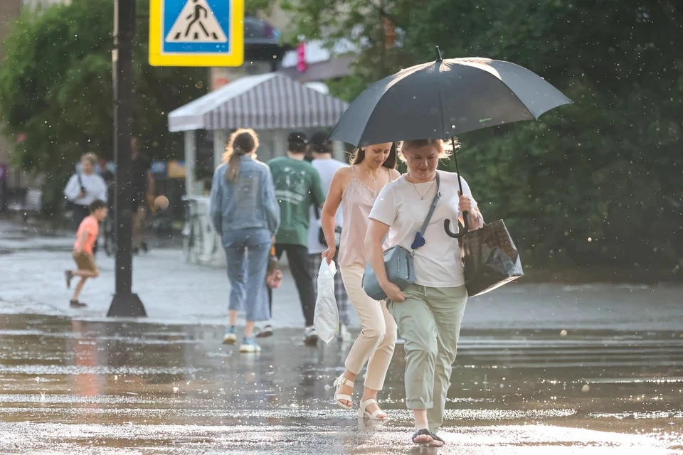 Вечером в город также пройдет небольшой дождь