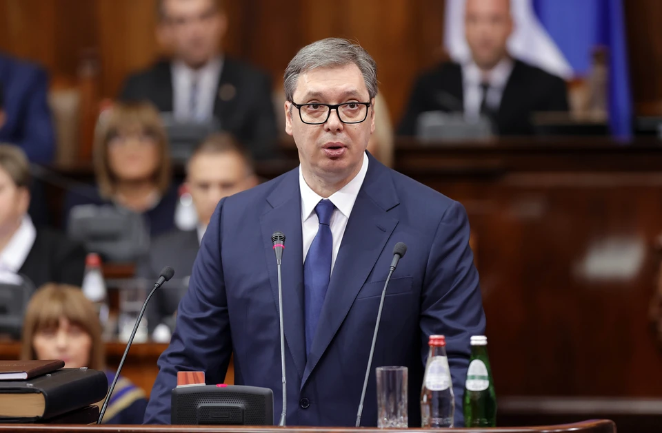 Президент Сербии Александр Вучич.