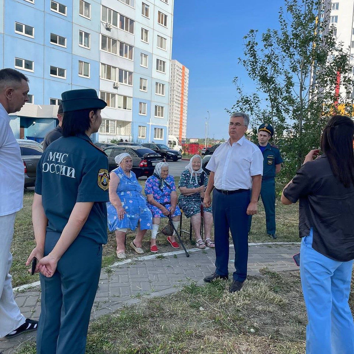 В Засвияжье Ульяновска на фасаде жилого дома появится мурал с пожарным -  KP.RU