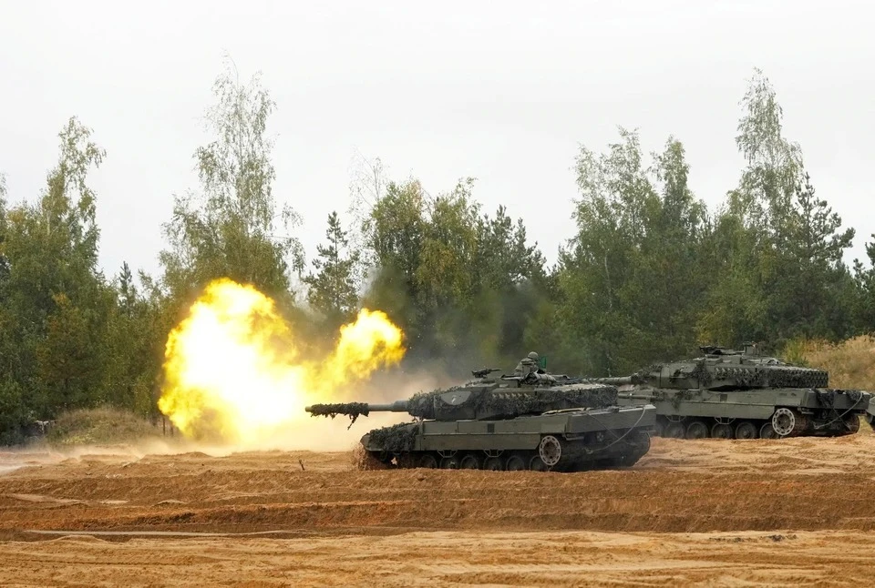 Германия объявила о поставках Украине 40 БМП и Marder и 25 танков Leopard