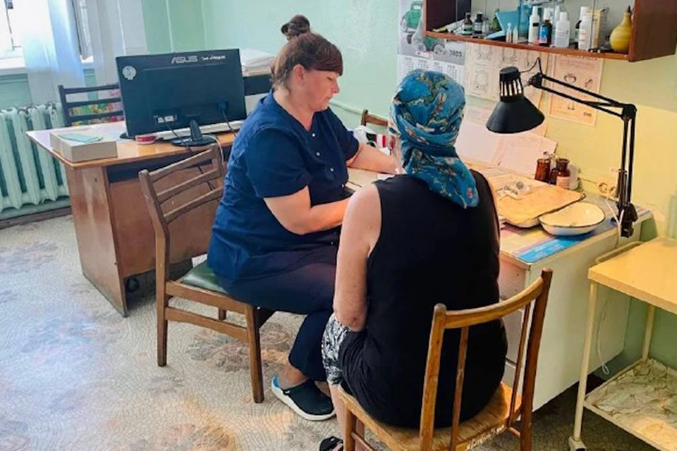 Жители Геническа могут попасть на прием к медикам из Ростова Фото: минздрав Херсонской области