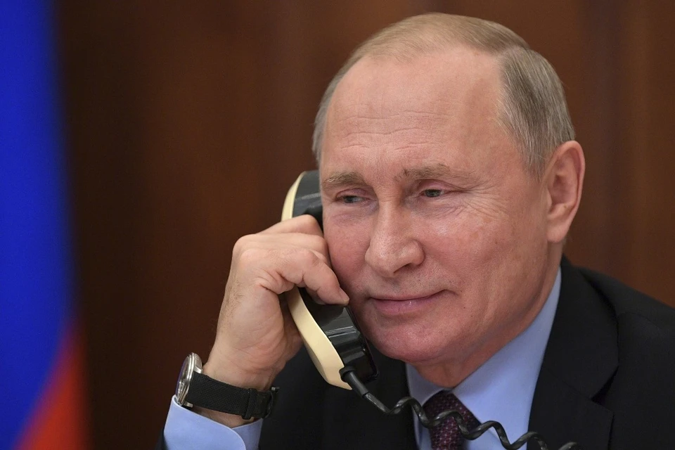 Путин поговорил по телефону с президентом ЮАР