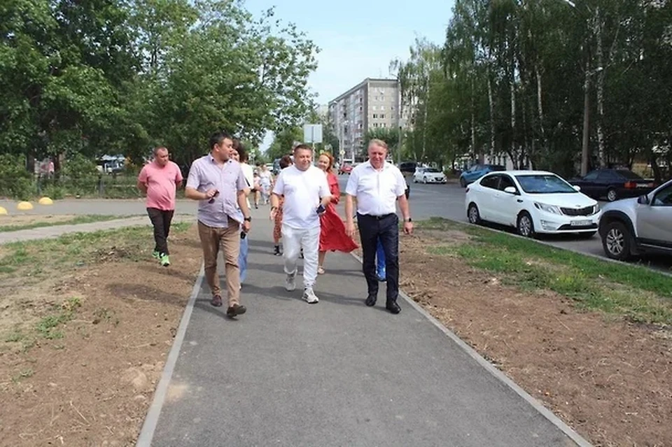 В этом сезоне подрядчик отремонтирует еще 21 тротуар. Фото: администрация Ижевска