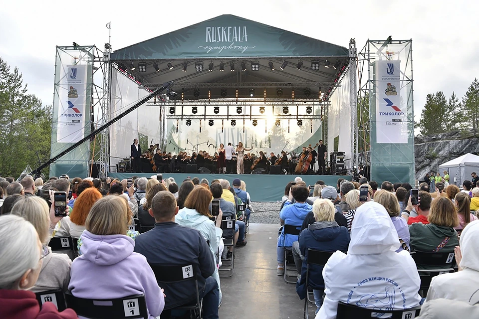 фестиваль Ruskeala Symphony, Итальянский карьер. Фото: Правительство РК