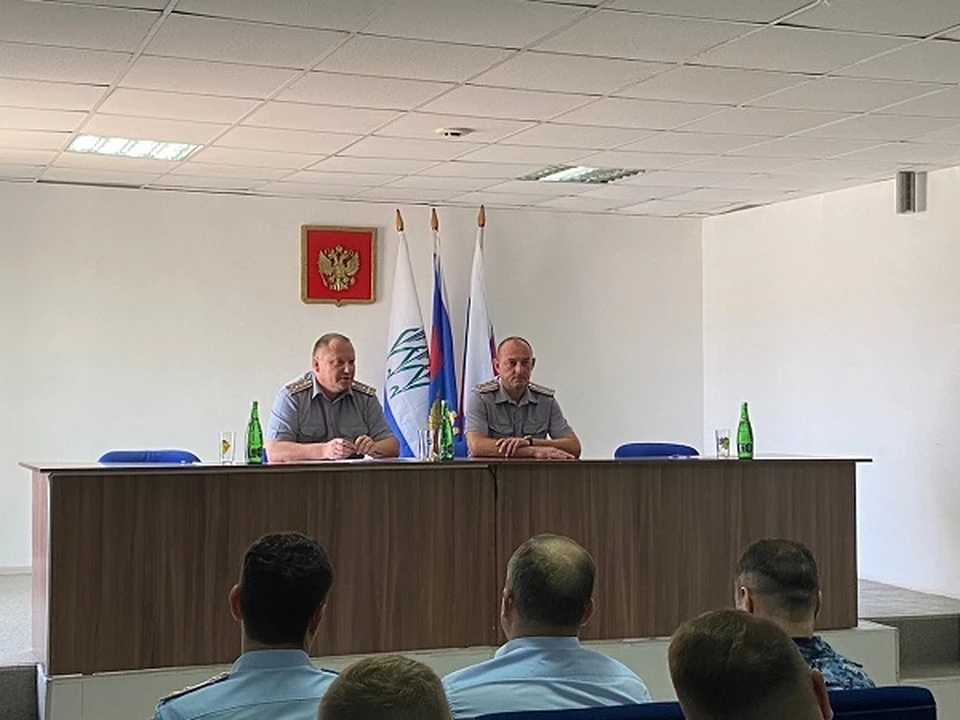 ИК-24 возглавил новый начальник. Фото: УФИН Волгоградской области.