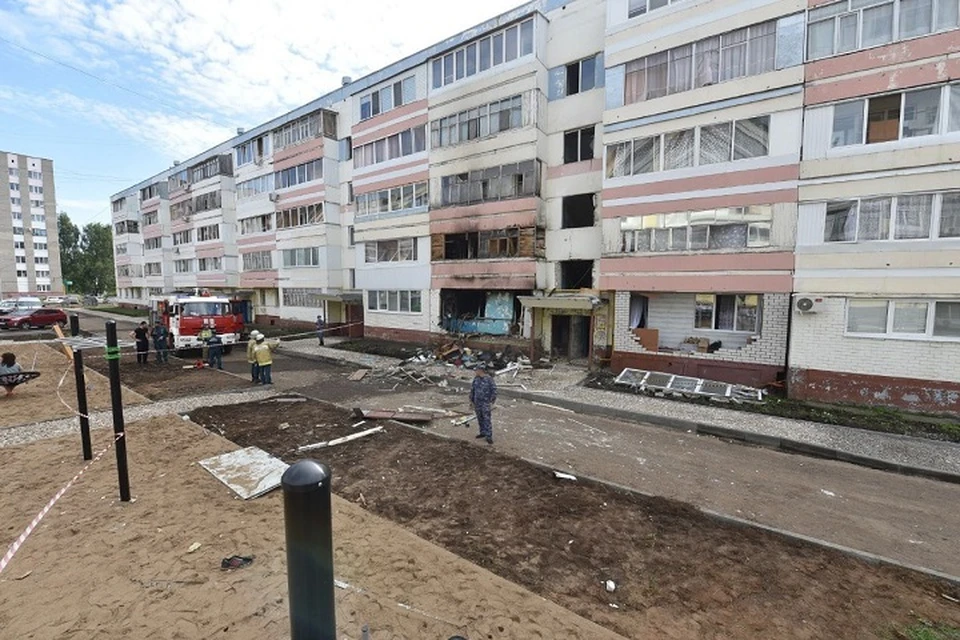 Взрыв в жилом доме произошел ранним утром. Фото: пресс-служба мэра Нижнекамска