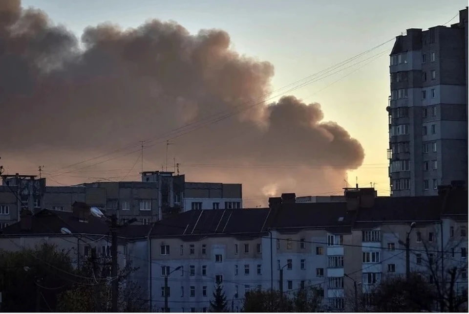 Взрывы прогремели в Хмельницкой области Украины 26 июля