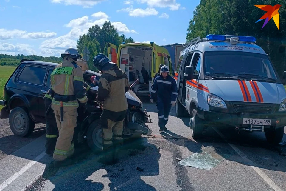 Фото предоставлено очевидцем аварии.