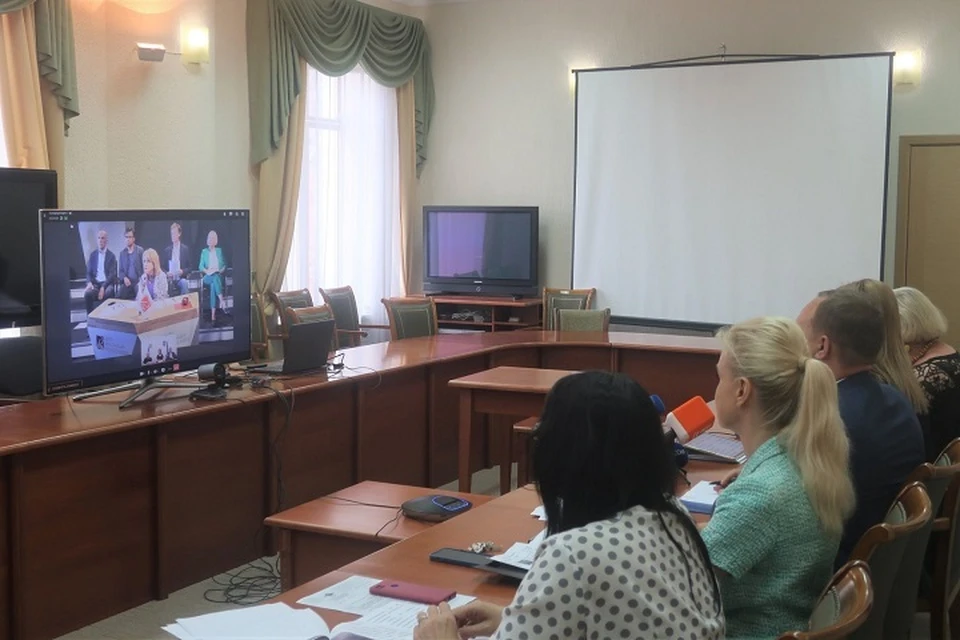 Ситуацию с Таганрогским музеем обсудили в ходе видеоконференцсвязи. Фото: сайт правительства РО