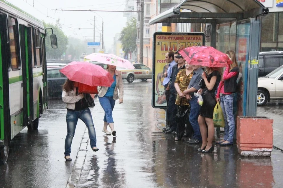 В краевой столице также пройдет кратковременный дождь