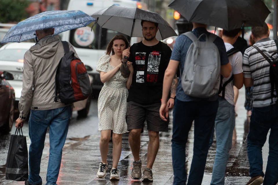 В Петербурге ожидаются кратковременные дожди.