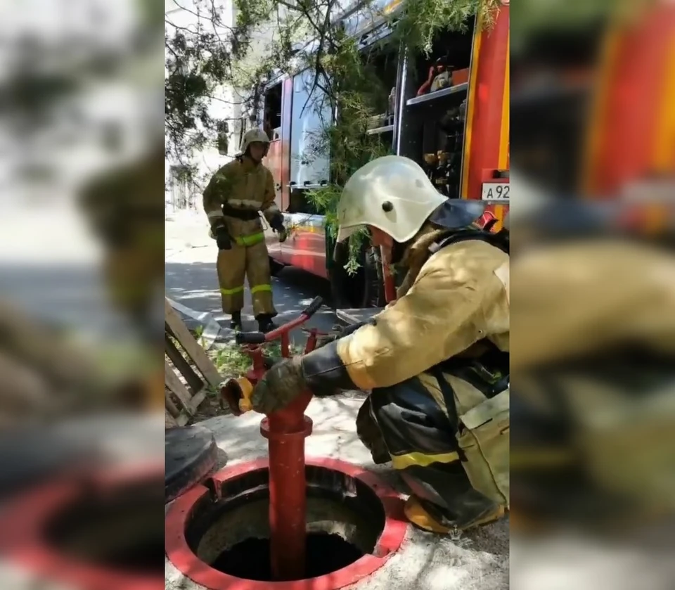 Фото: телеграм-канал ГУ МЧС по Республике Крым, скриншот видео