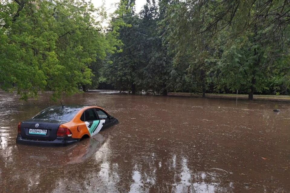 Затопленные автомобили