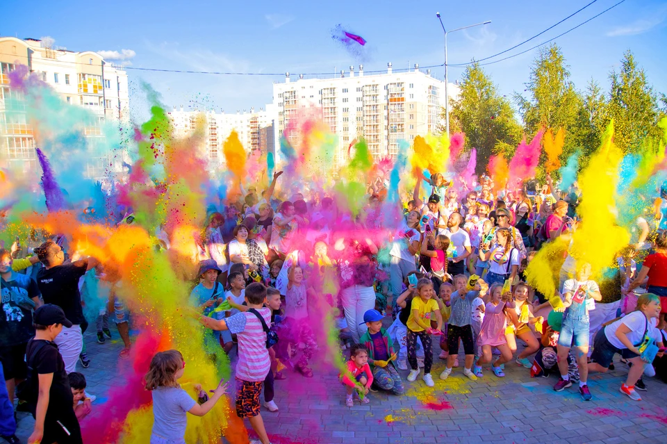 Фестиваль красок пройдет в Белом Хуторе 18 августа в 18:00. Фото: ЮУ КЖСИ