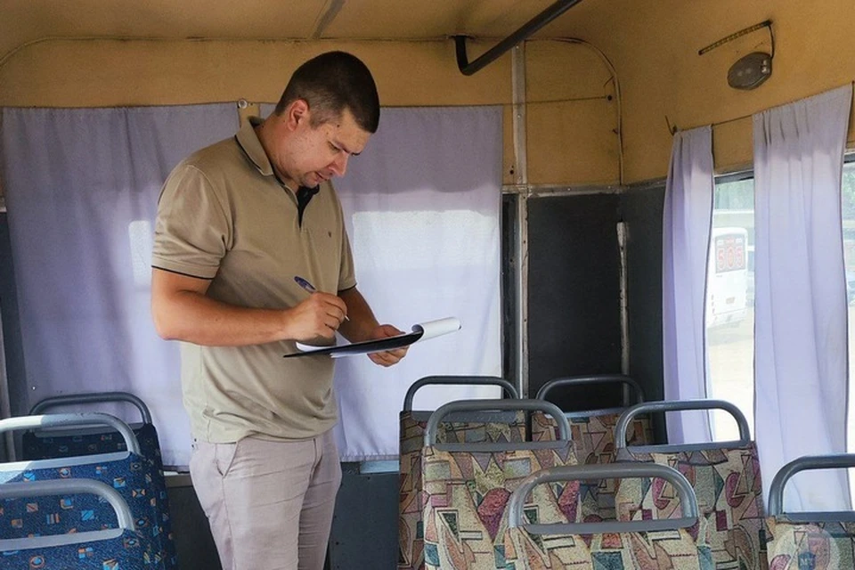 Проверки, направленные на улучшение качества пассажирских перевозок, проходят по поручению руководителя региона. Фото: Минтранс ДНР