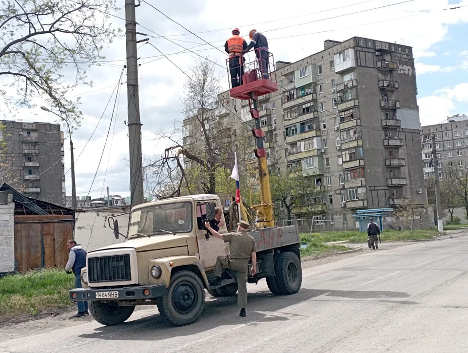 Энергетики вернули Ясиноватскому району свет