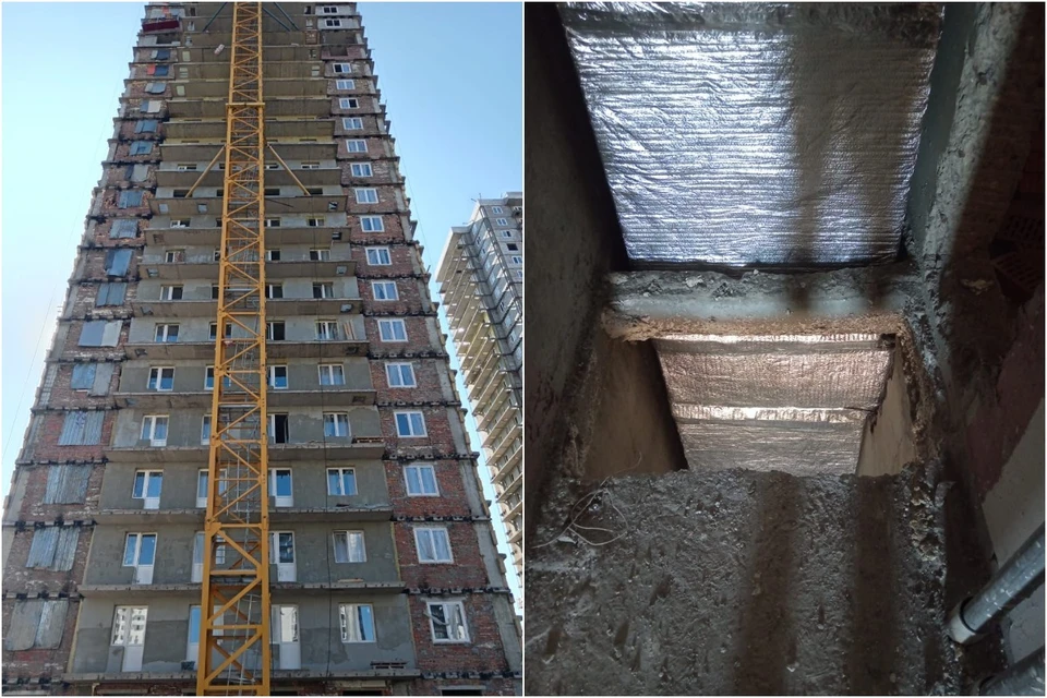 Тот самый строящийся дом Фото: прокуратура