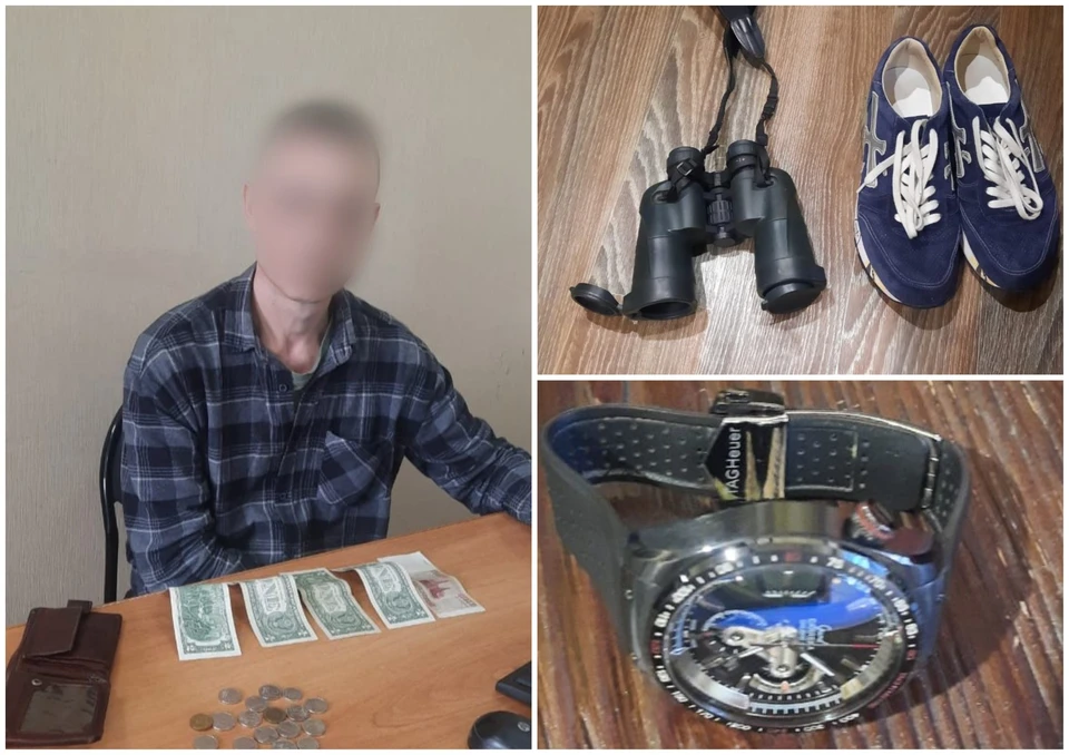 Часть украденных вещей нашли в хостеле, где жил мужчина. Фото: ГУ МВД по Челябинской области