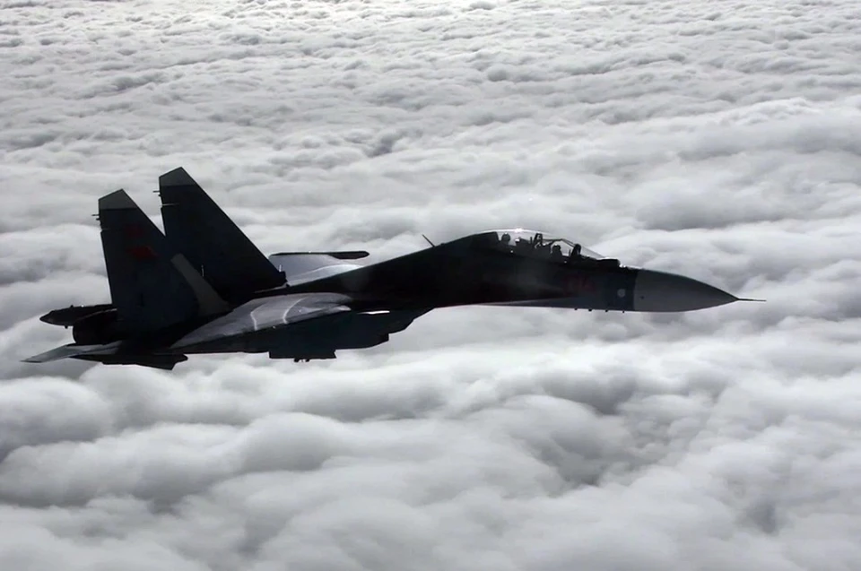 Российский истребитель Су-30 сопроводил американский БПЛА Reaper над Черным морем