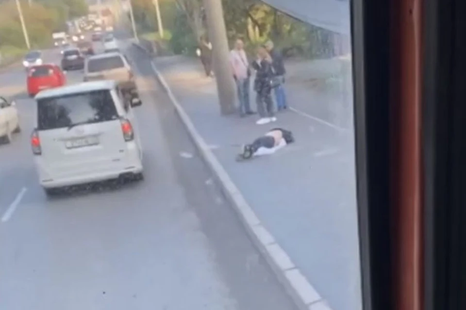 Мужчину, истекающего кровью, заметили в Новосибирске. Фото: "АСТ-54"
