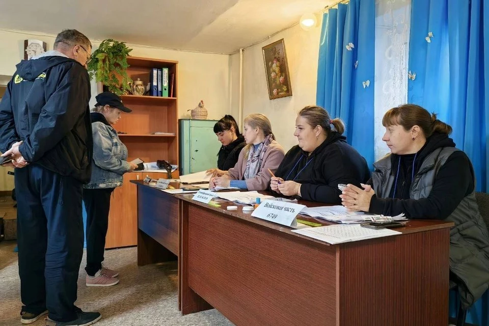 Явка на 12.00 составила 21,24%. Фото: Новосибирский облизбирком