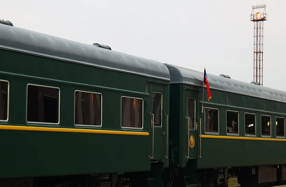 Вагоны поезда похожи на классические советские. Фото: Диана Перминова, правительство Приморского края