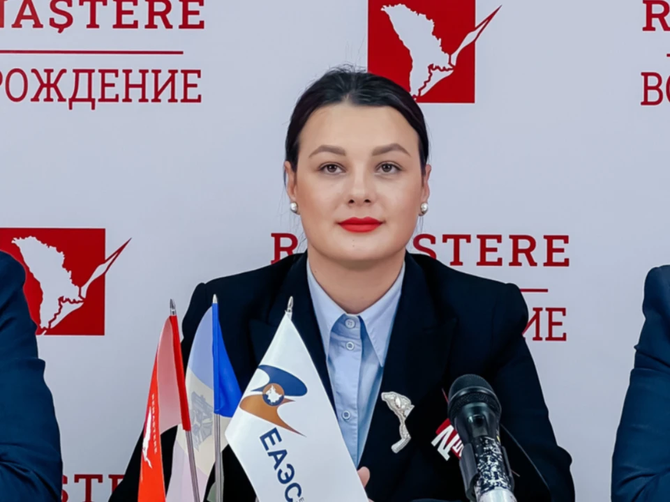 И.о. председателя партии «Renaștere-Возрождение» Наталья Параска.