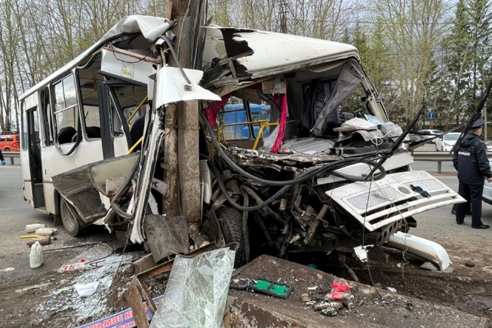 Авария случилась в конце апреля 2023 года. Фото: ГИБДД Кировской области