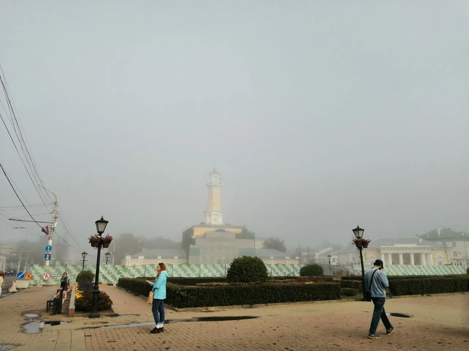 Фото: туман в Костроме утром 13 сентября. Фотоархив портала "КП в Костроме"