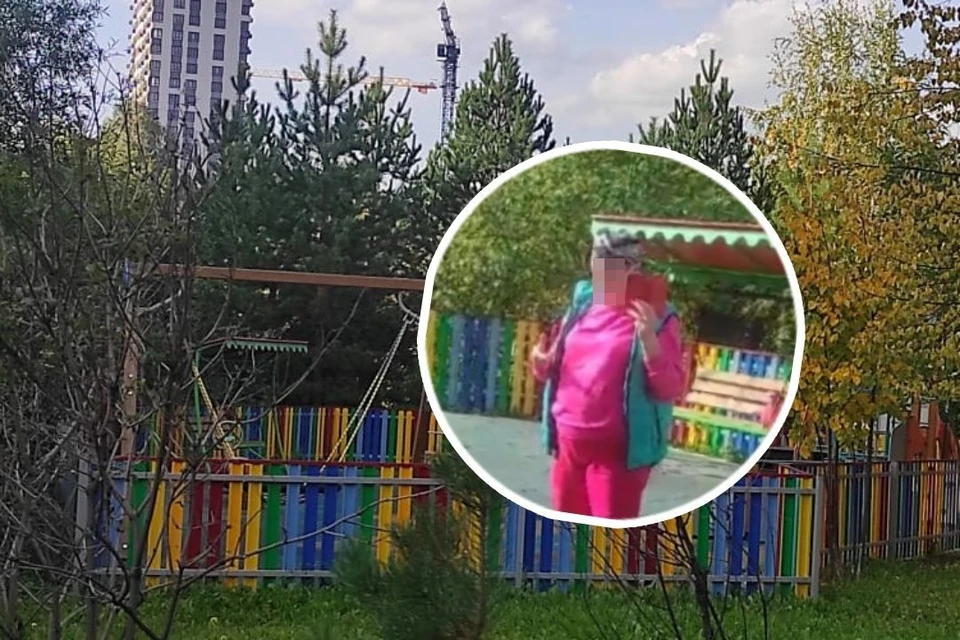 Старшая по дому выгнала с площадке мать с маленьким ребенком. Фото: предоставлено Яной