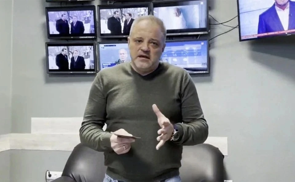 Советник главы Крыма Олег Крючков Фото: кадр из видео