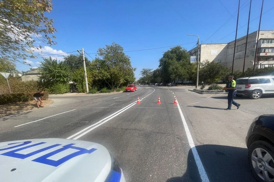 Автомобилиста задержали. Фото: пресс-служба МВД по РК
