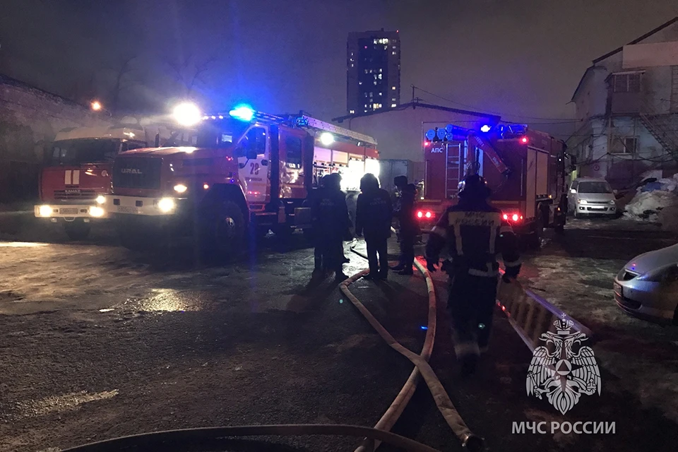 Пожар произошел в ночь на 27 сентября.