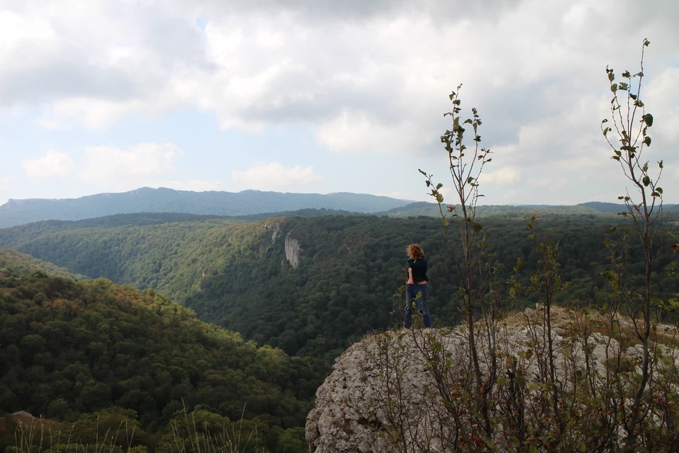 В Крыму облачно с прояснениями.