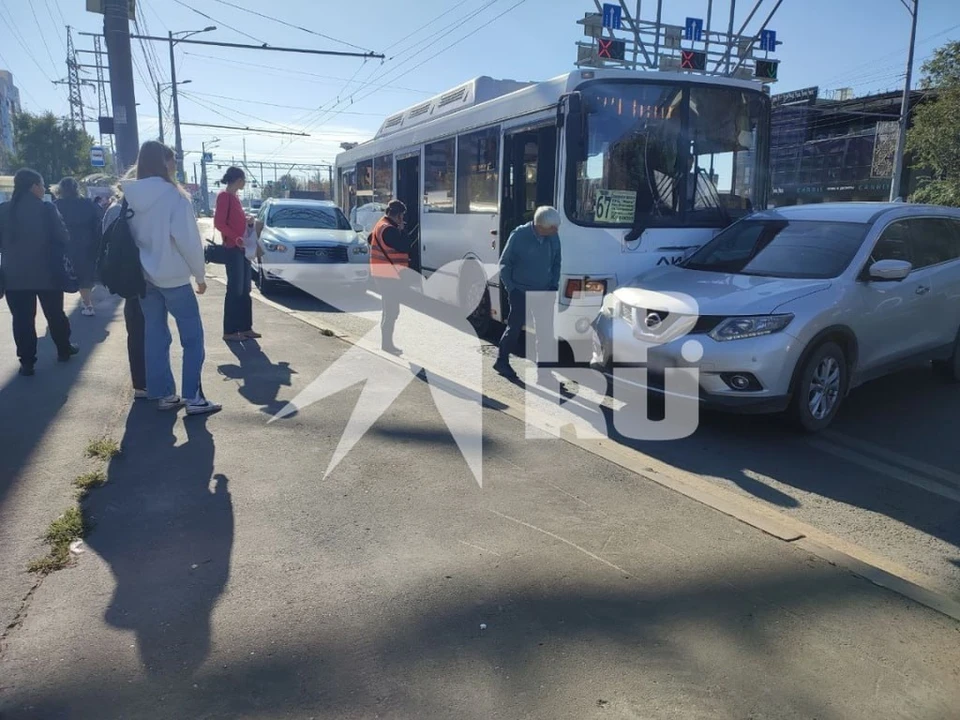 Авария обошлось без пострадавших