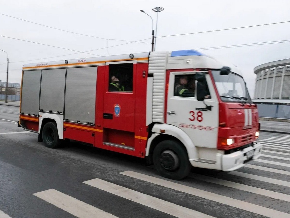 25 человек эвакуировали из дома в Парголово из-за пожара на балконе - KP.RU