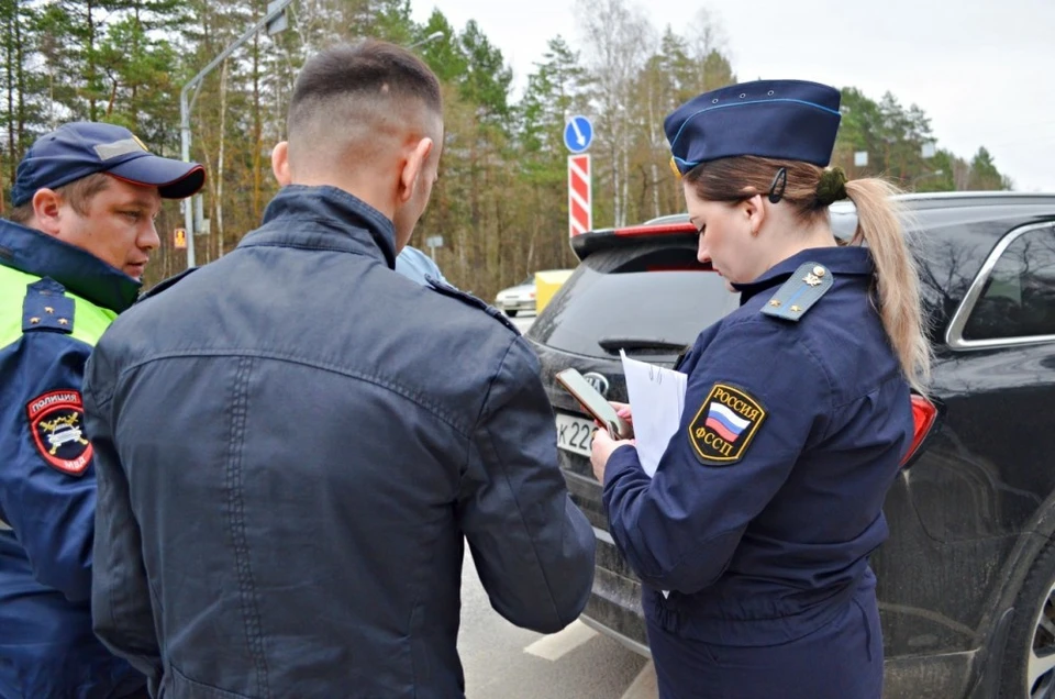 В результате рейда на подъезде к Калуге арестовали 7 авто
