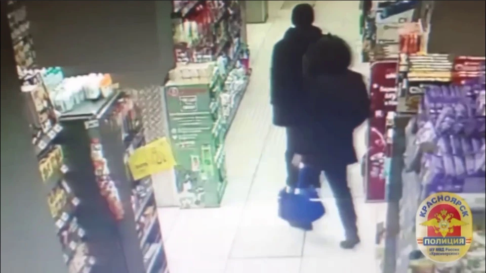 Скриншот: видео МВД по Красноярскому краю