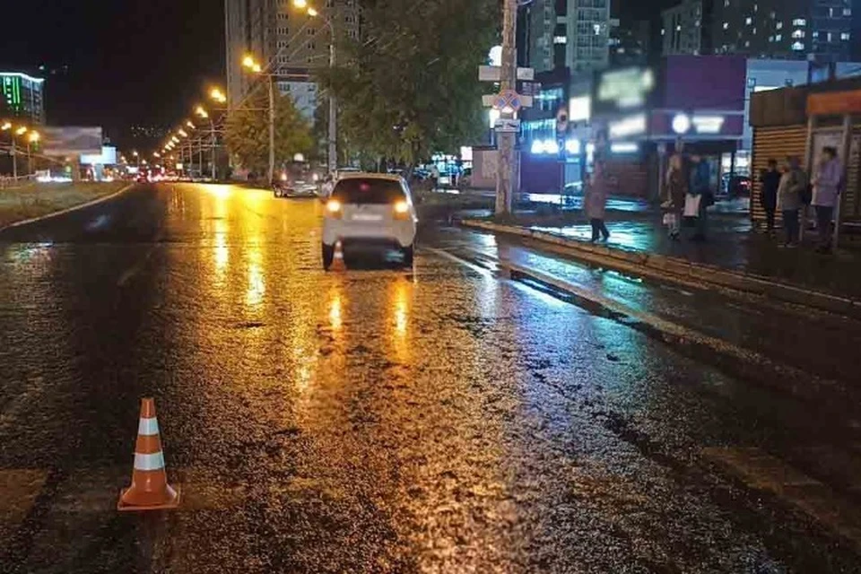 Мальчик ехал по проезжей части на самокате. Фото: первый отдел УГИБДД МВД по Удмуртии
