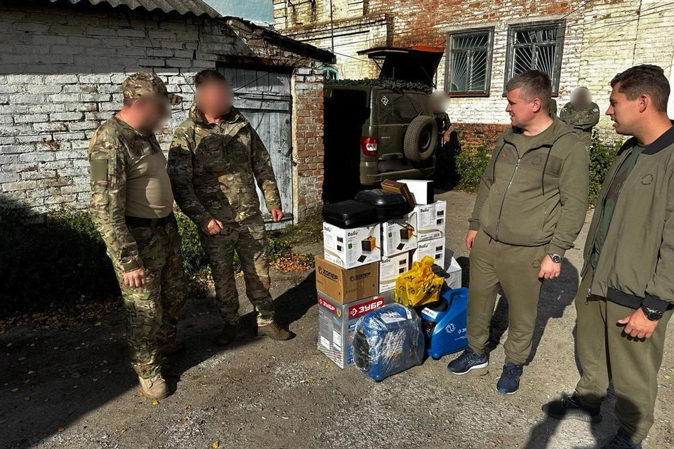 Жители Липецкой области собрали гуманитарный груз в зону СВО