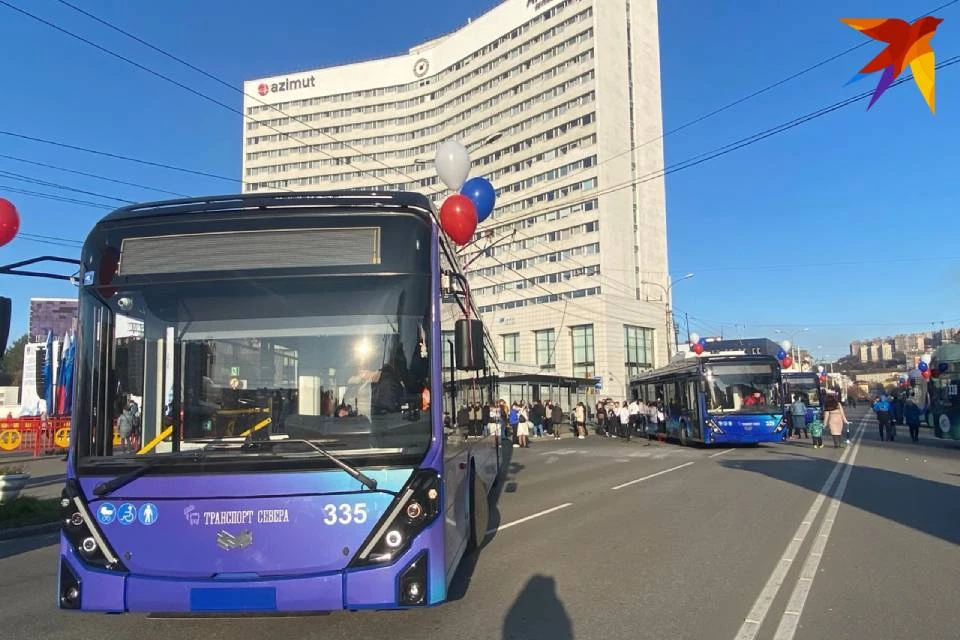 30 новых троллейбусов выйдут на линии в Мурманске.