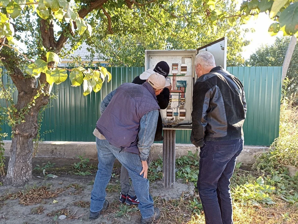 Свет вернули в дома жителей населенного пункта ФОТО: Администрация теруправления