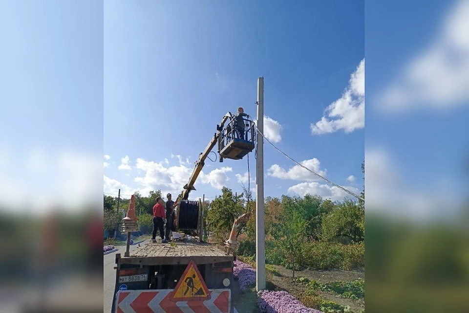 В Волновахе станет на одиннадцать освещенных улиц больше. Фото: Администрация Волновахского МО