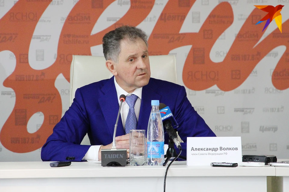 Президент Удмуртии Александр Волков, 2015 год